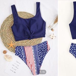American Flag bathing suit swimsuit bikini